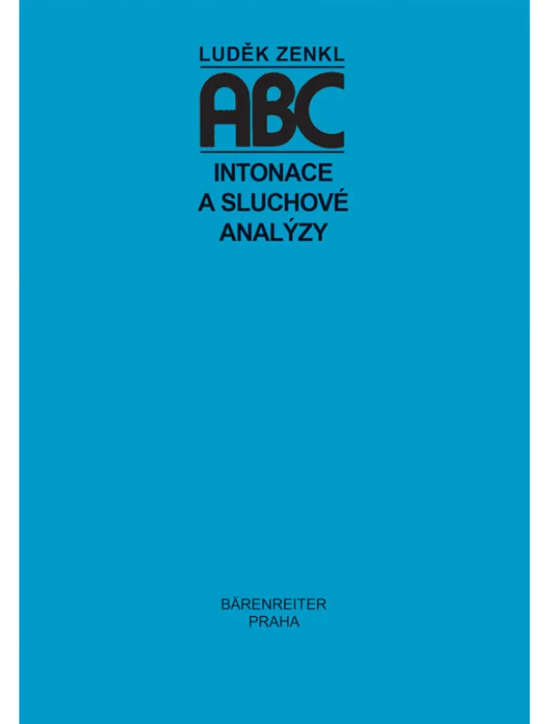 Kup Teď Luděk Zenkl ABC intonace a sluchové analýzy