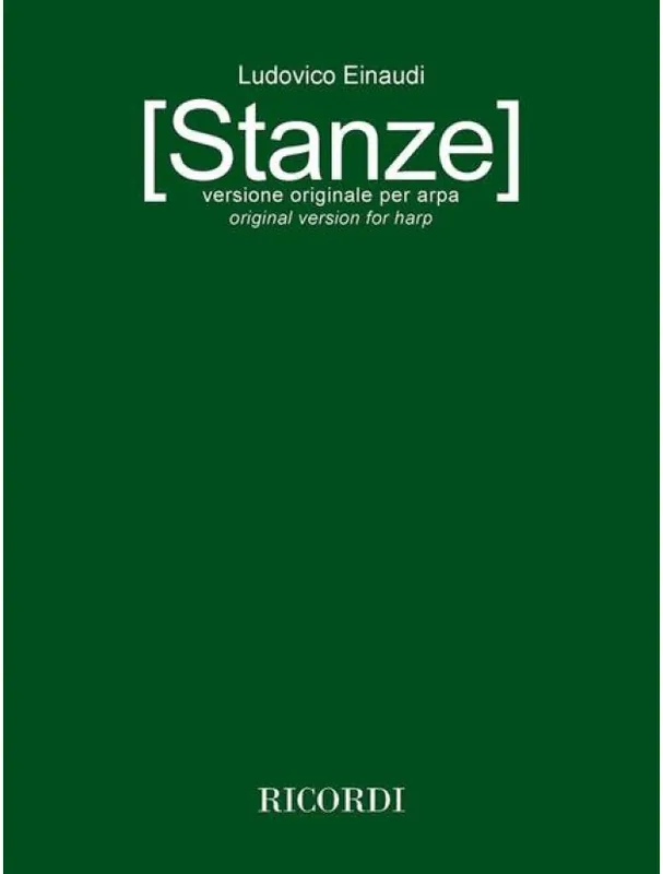 Ludovico Einaudi Stanze (noty na harfu) Nejprodávanější