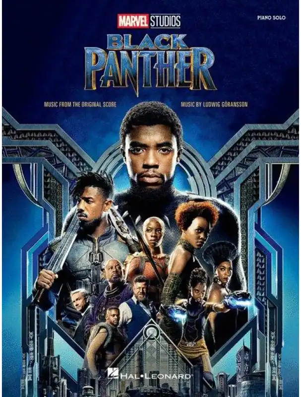 Přímo Od Výrobce Ludwig Goransson Black Panther (noty na sólo klavír)
