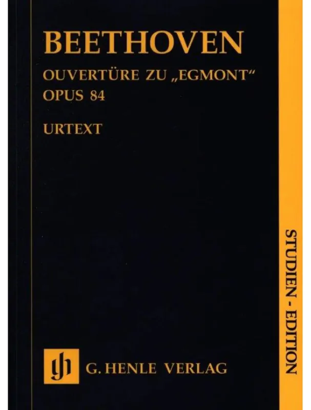 Ověřený Ludwig van Beethoven ‘Egmont‘ Overture Op.84 (noty, partitura)