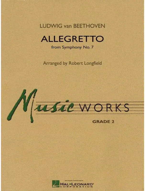 Ludwig van Beethoven Allegretto from Symphony No.7 (noty pro koncertní orchestr, party, partitura) Časově Omezené