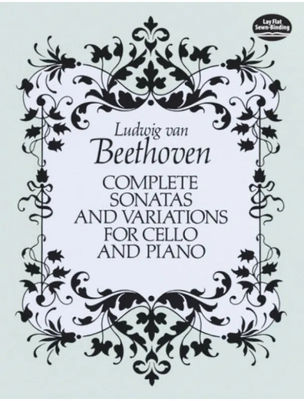 Výprodej Ludwig van Beethoven Complete Sonatas and Variations (noty na violoncello, klavír)