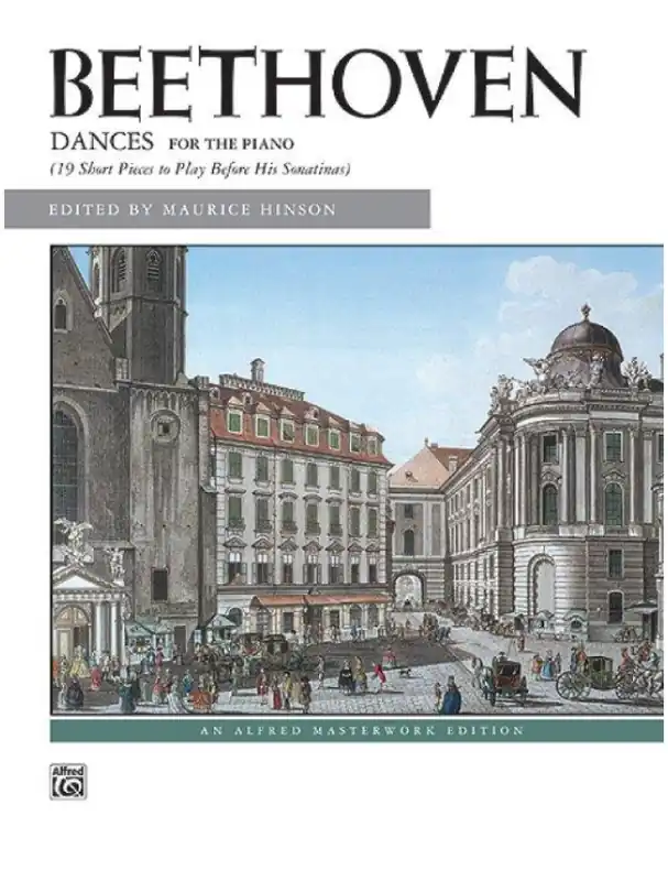 Zlevněný Ludwig van Beethoven Dances for the Piano (noty na klavír)