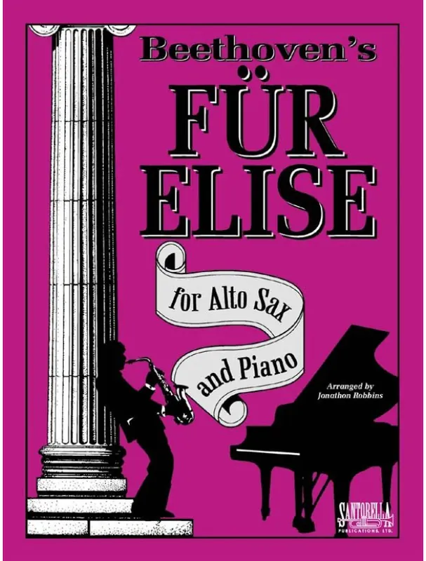 Ludwig van Beethoven Für Elise (noty na altsaxofon, klavír) Finální Výprodej
