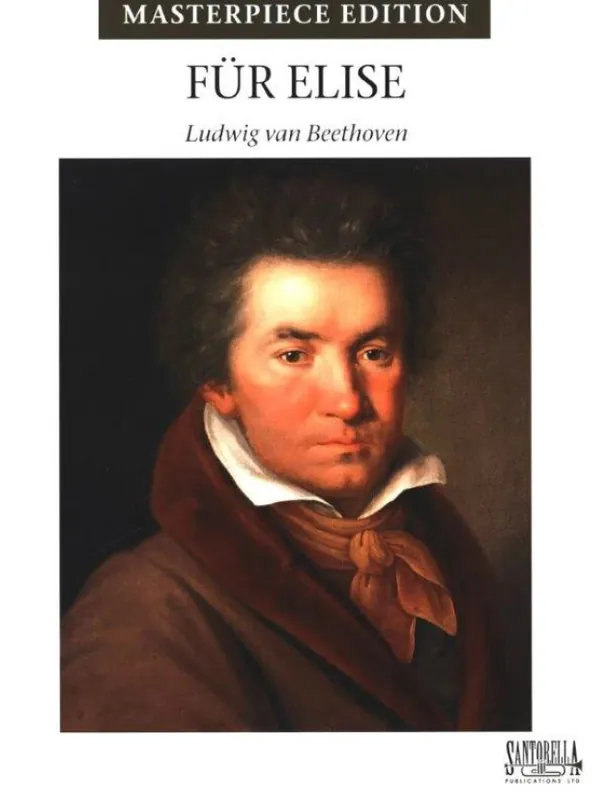Expresní Doručení Ludwig van Beethoven Für Elise - Masterpiece Edition (noty na klavír)
