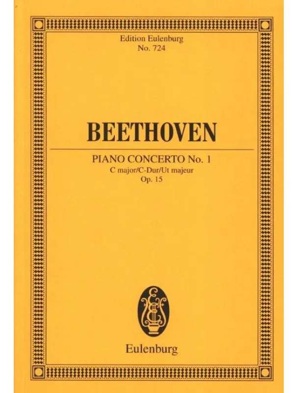 Nakupujte Hned Ludwig van Beethoven Konzert Nr. 1 C-Dur op. 15 (noty, partitura)