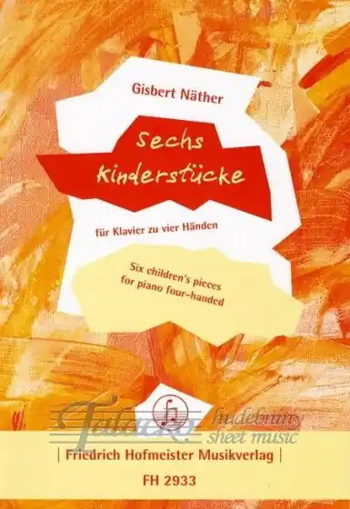 Nakupujte Hned Six children´s pieces for piano four-handed