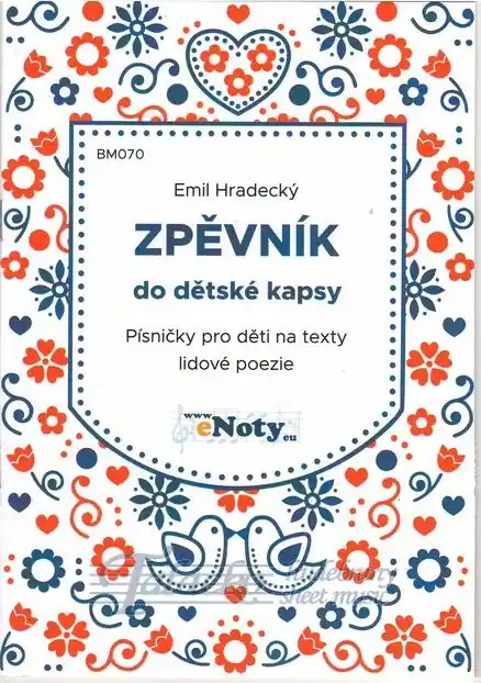 Zpěvník do dětské kapsy + CD Bezpečná Platba