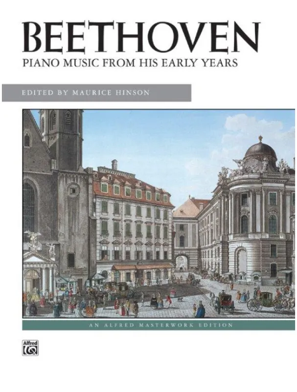 Ludwig van Beethoven Piano Music From His Early Years (noty na klavír) Akce