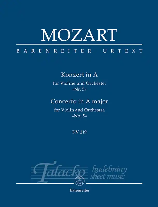 Pouze Dnes Concerto in A major, No.5, KV 219