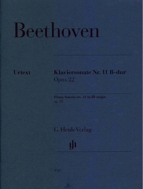 Ludwig van Beethoven Piano Sonata No. 11 B Flat Op. 22 (noty na klavír) Odeslání Ihned