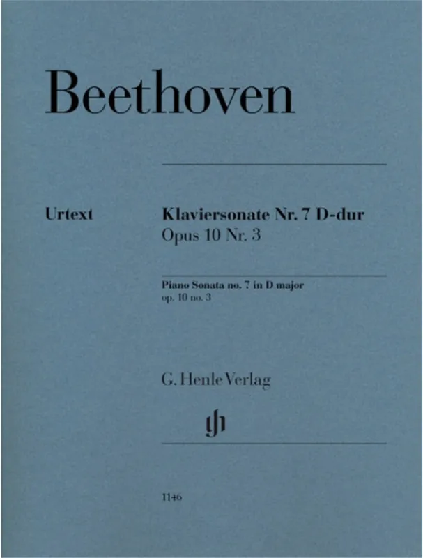 Akční Cena Ludwig van Beethoven Piano Sonata No. 7 D Major Op. 10,3 (noty na klavír)