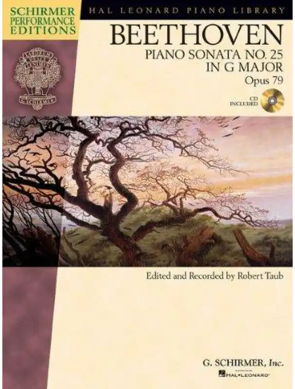 Ludwig Van Beethoven Piano Sonata No.25 In G Op.79 (noty, sólo klavír) (+audio) Speciální Cena