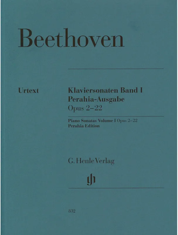 Ludwig van Beethoven Piano Sonatas 1 - Op 2-22 (noty na klavír) Cenově Výhodný