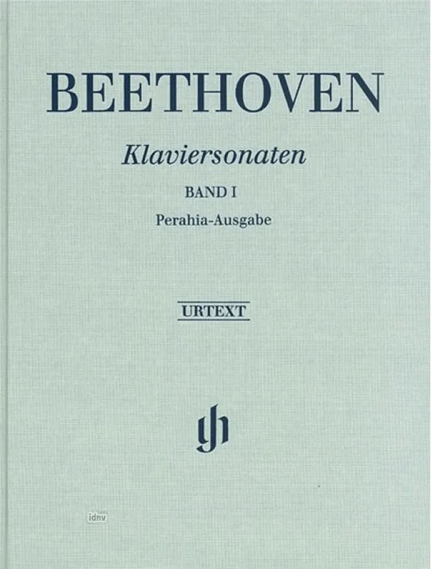 Originální Ludwig van Beethoven Piano Sonatas Volume I - Op 2-22 (noty na klavír)