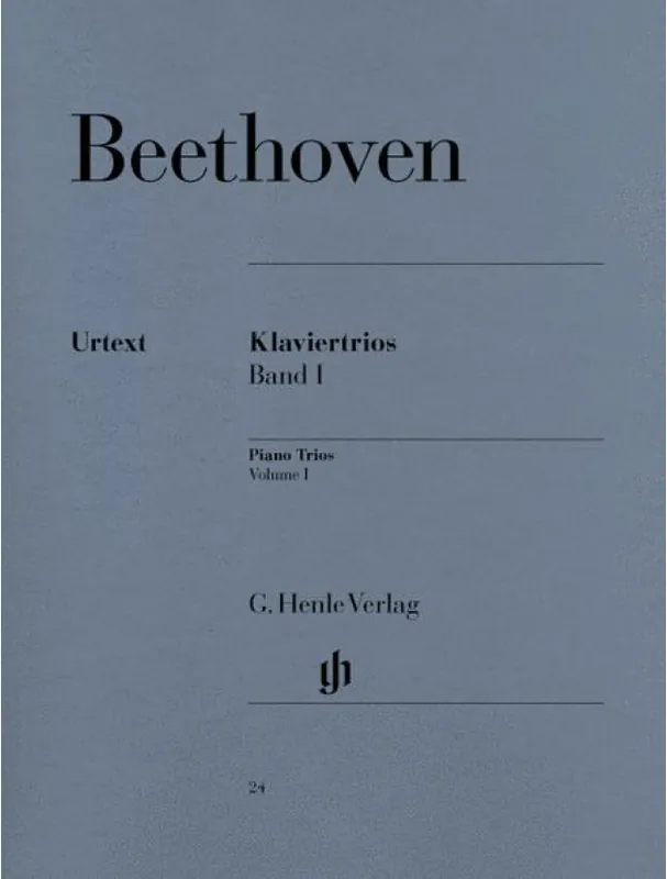 Ludwig van Beethoven Piano Trios Volume I (noty na housle, violoncello, klavír) Omezená Nabídka