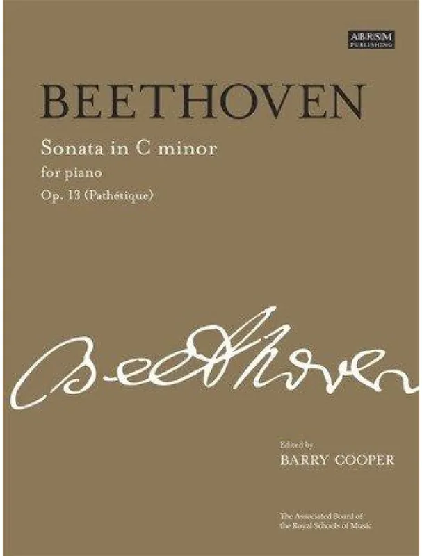 Ludwig Van Beethoven Sonata in C Minor (noty na sólo klavír) Časově Omezené