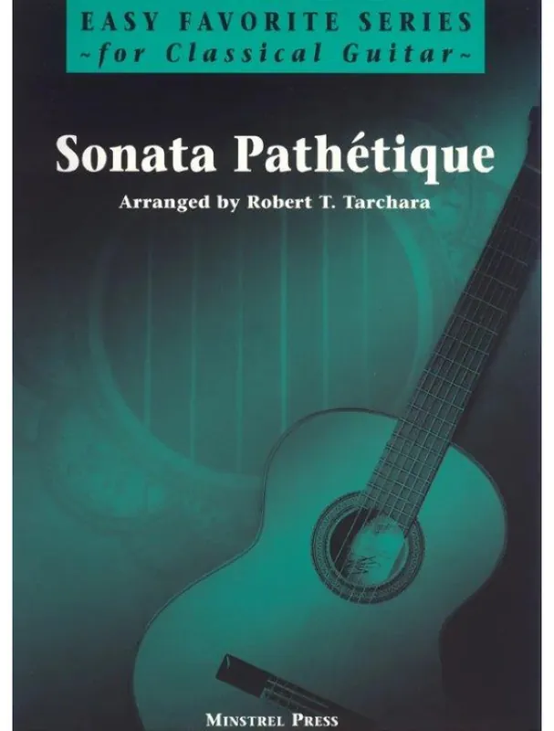 Zlevněný Ludwig van Beethoven Sonata Pathetique (noty, tabulatury na snadnou kytaru)