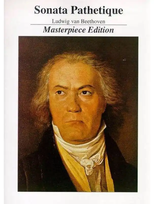 Sezónní Sleva Ludwig van Beethoven Sonata Pathetique 2nd movement - Masterpiece Edition (noty na klavír)