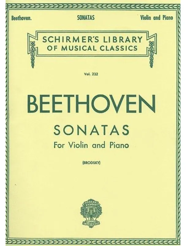 Rychlé Dodání Ludwig van Beethoven Sonatas For Violin And Piano (noty na housle)
