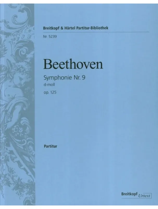 Ludwig van Beethoven Symphonie Nr. 9 d-moll op. 125 (noty, partitura) Jen Po Omezenou Doba