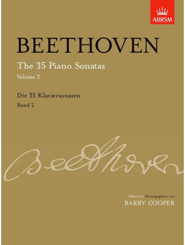Ludwig van Beethoven The 35 Piano Sonatas Volume 2 (noty na klavír) Odeslání Ihned