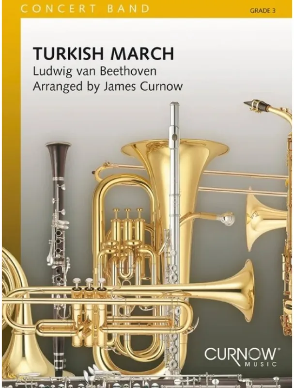Ludwig van Beethoven Turkish March (noty pro koncertní orchestr, party, partitura) Horká Nabídka