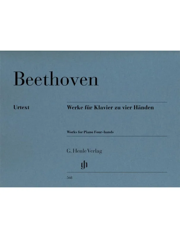 Ludwig van Beethoven Works (noty na čtyřruční klavír) Omezená Nabídka