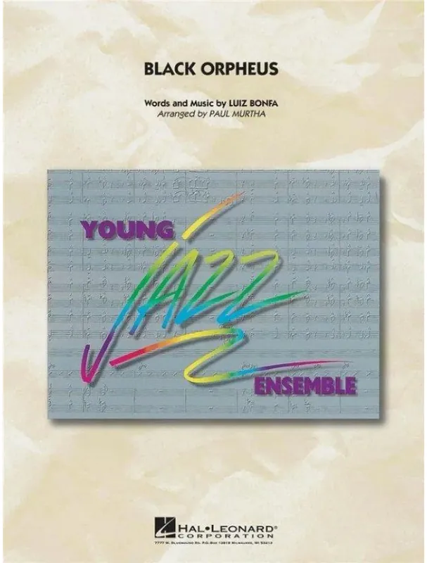 Luiz Bonfa Black Orpheus (noty pro školní jazzový orchestr, party, partitura) Pouze Dnes