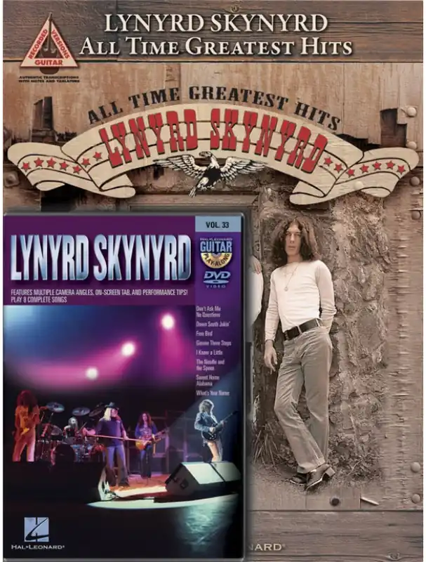 Novinka Lynyrd Skynyrd Guitar Pack (noty, tabulatury na kytaru) (+DVD)