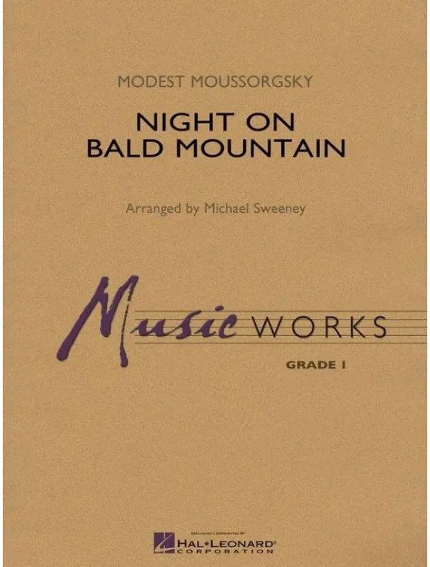 M.P. Musorgskij Night on Bald Mountain (noty pro koncertní orchestr, party, partitura) Oblíbený