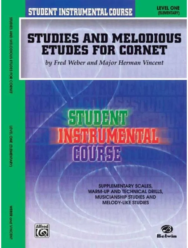 Novinka Major Herman Vincent Studies and Melodious Etude 1 (noty na kornet, trubku)