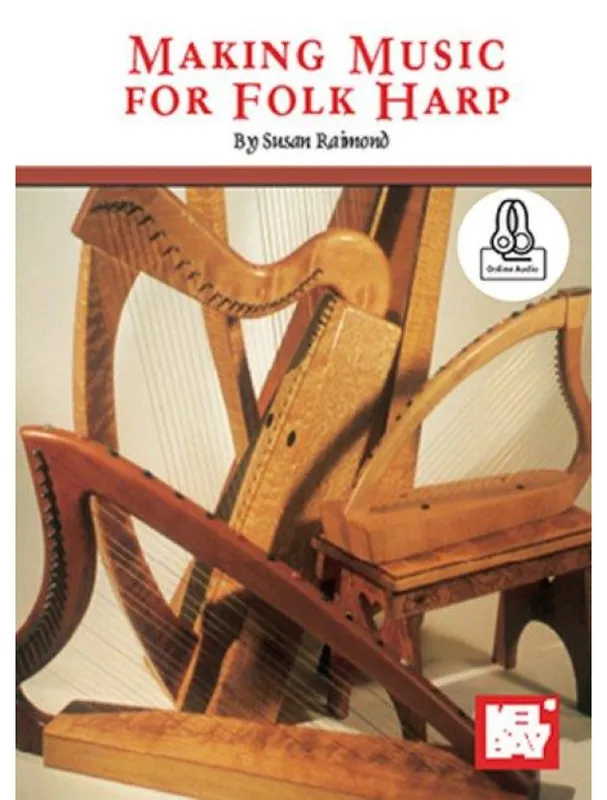 Tovární Cena Making Music For Folk Harp (noty na harfu) (+audio)