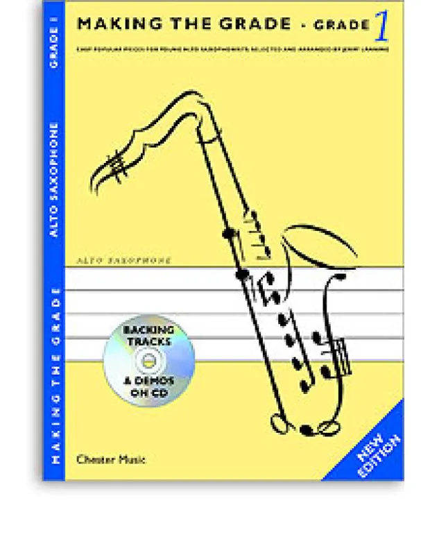 Making The Grade Grade One - Revised Edition (noty, altsaxofon, klavír) Dokud Zásoby Vydrží