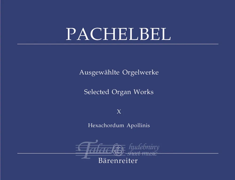 Víkendová Akce Selected Organ Works, Volume 10 - Hexachordum Apollinis