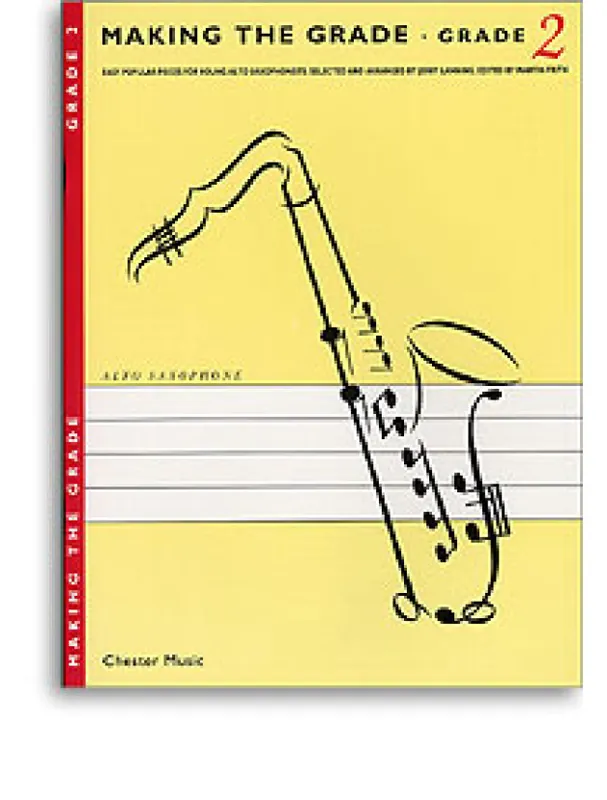 Tovární Cena Making The Grade Grade Two (Saxophone) (noty, saxofon, klavír)