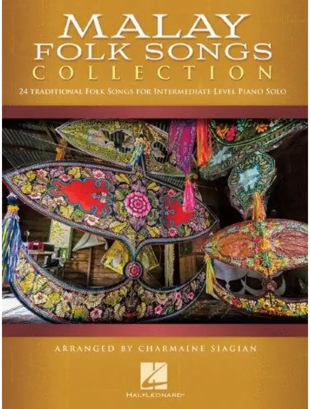 Must-Have Malay Folk Songs Collection / Malajské lidové písně (noty na snadný klavír)