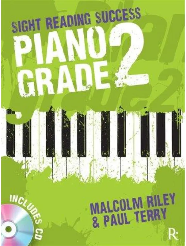 Dokud Zásoby Vydrží Malcolm Riley/Paul Terry Sight Reading Success - Piano Grade 2 (noty na sólo klavír) (+audio)