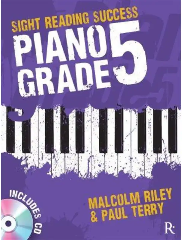 Cenový Hit Malcolm Riley/Paul Terry Sight Reading Success - Piano Grade 5 (noty na sólo klavír) (+audio)