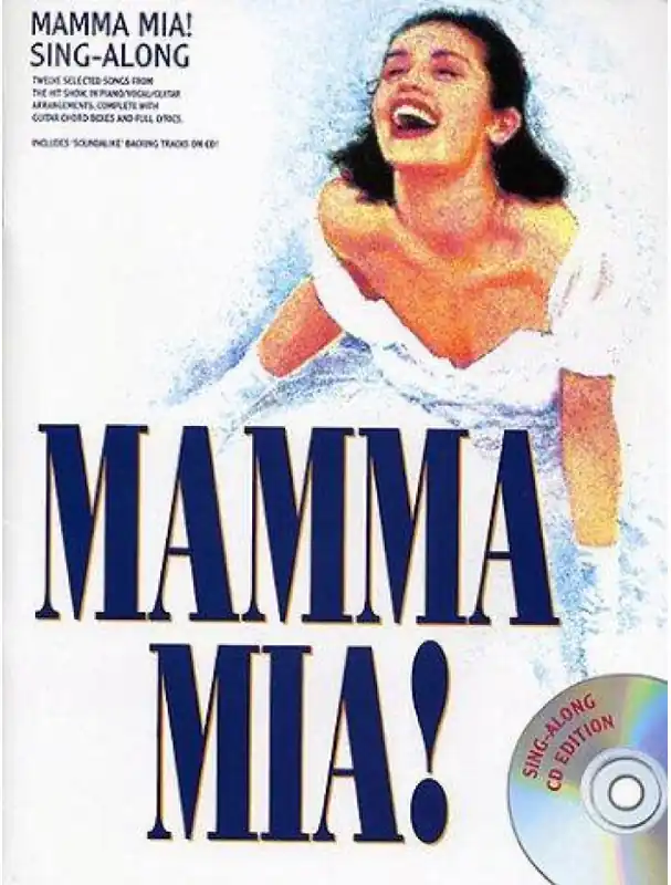 Mamma Mia! - Sing-Along Vocal Selections (noty, akordy, texty, klavír, kytara, zpěv) (+audio) Akční Nabídka