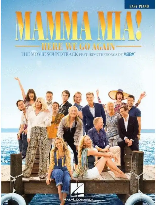 Mamma Mia! Here We Go Again (noty na snadný sólo klavír) Nejlepší Volba