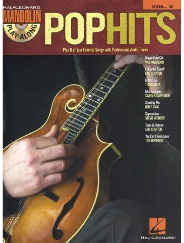 Mandolin Play-Along 3 Pop Hits (noty, tabulatury na mandolínu) (+audio) Cenová Bomba