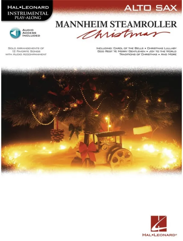 Mannheim Steamroller Christmas (noty na altsaxofon) (+audio) Nová Kolekce