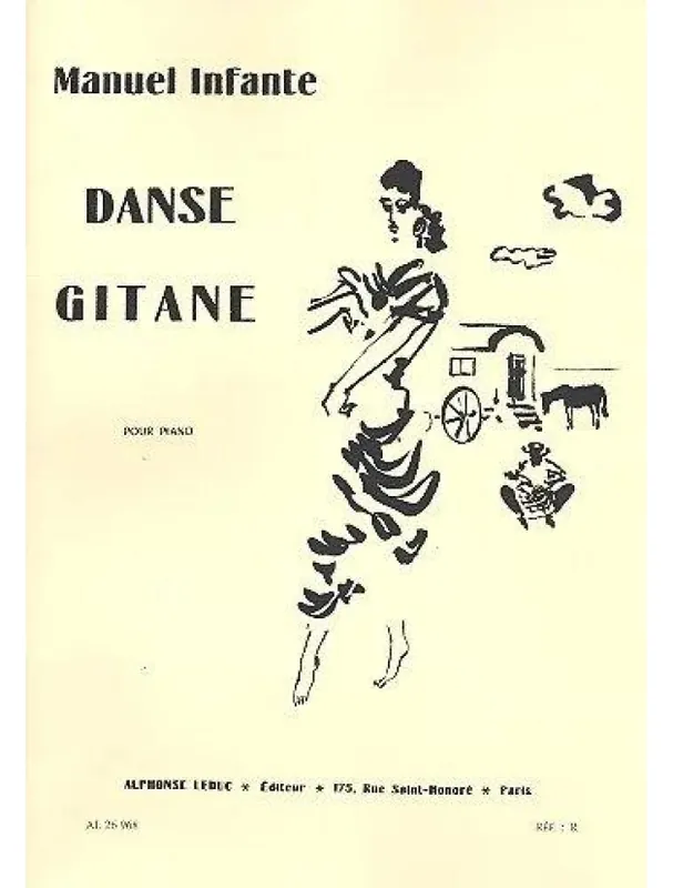 Objednat Nyní Manuel Infante Danse gitane (noty na klavír)