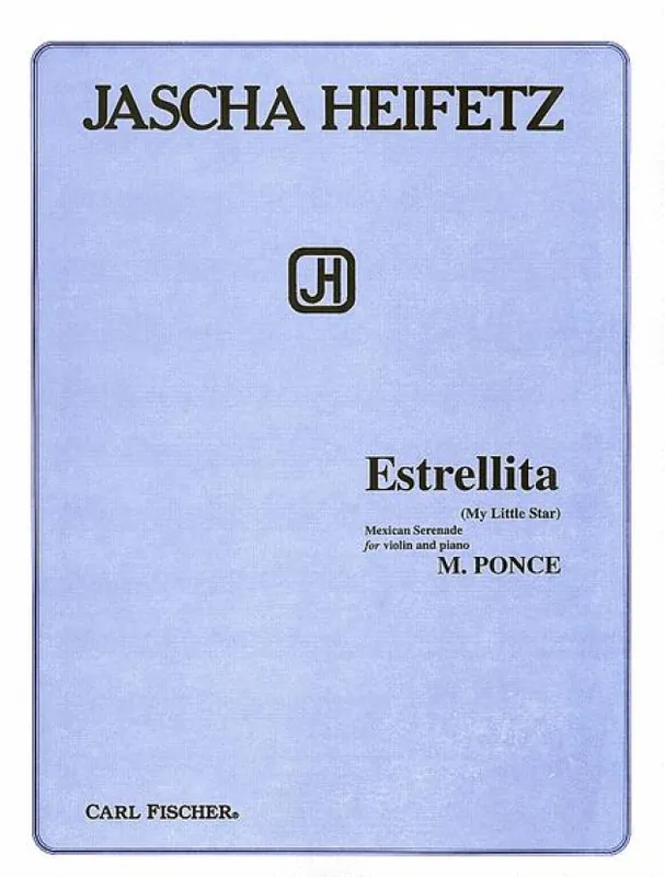 Manuel Ponce, Jascha Heifetz Estrellita (noty na housle, klavír) Víkendová Akce