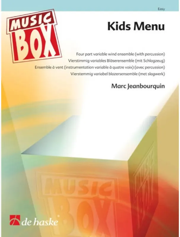 Sezónní Sleva Marc Jeanbourquin Kids Menu (noty pro 4-členný flexibilní orchestr, perkuse, party, partitura)