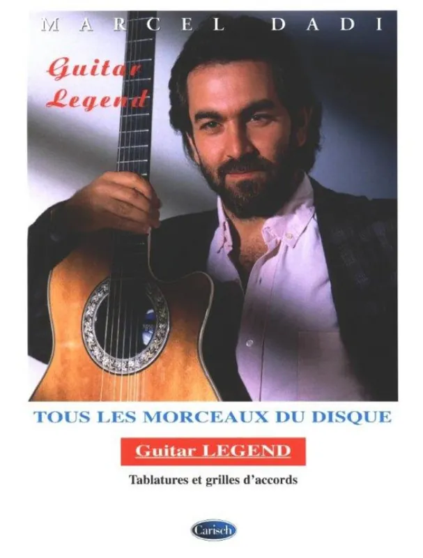 Sezónní Sleva Marcel Dadi Guitar Legend – Tous les morceaux du disque (tabulatury na kytaru)