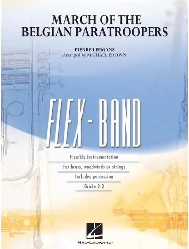 March of the Belgian Paratroopers (noty pro flexibilní orchestr, party, partitura) Cenový Hit