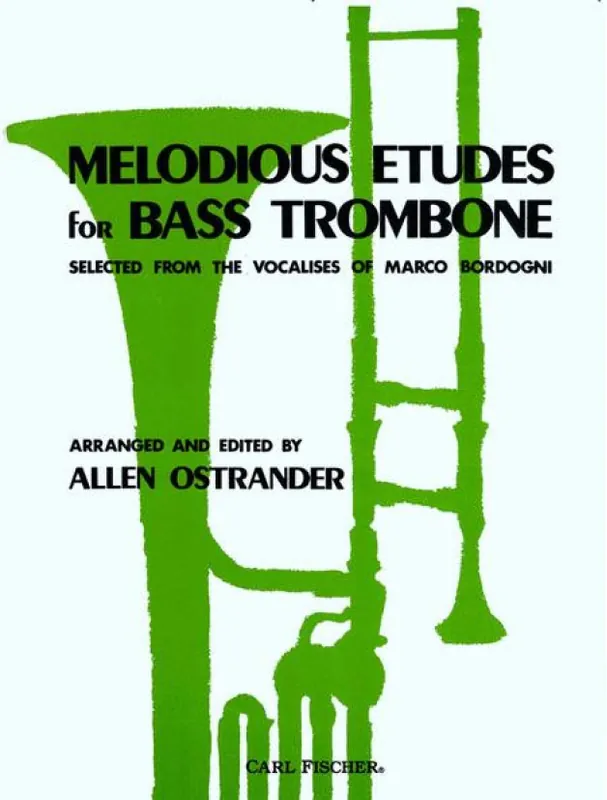 Must-Have Marco Bordogni Melodious Etudes (noty na pozoun)