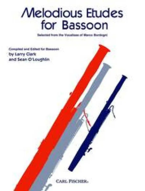 Marco Bordogni Melodious Etudes for Bassoon (noty na fagot) Hit Sezóny